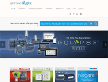 Tablet Screenshot of activelogix.com